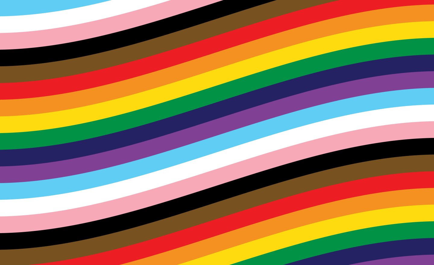 LGBTQIA Rainbow Pride Flag Striped Background Vector