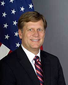 U.S. Ambassador to Russia Michael McFaul