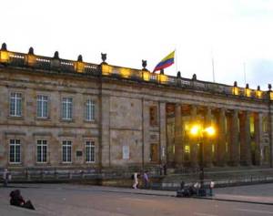 El Capitolio Nacional Bogota Colombia