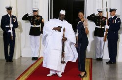 President Yahya Jammeh of Gambia