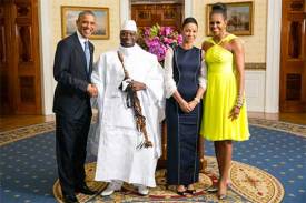 Obama Jammeh White House